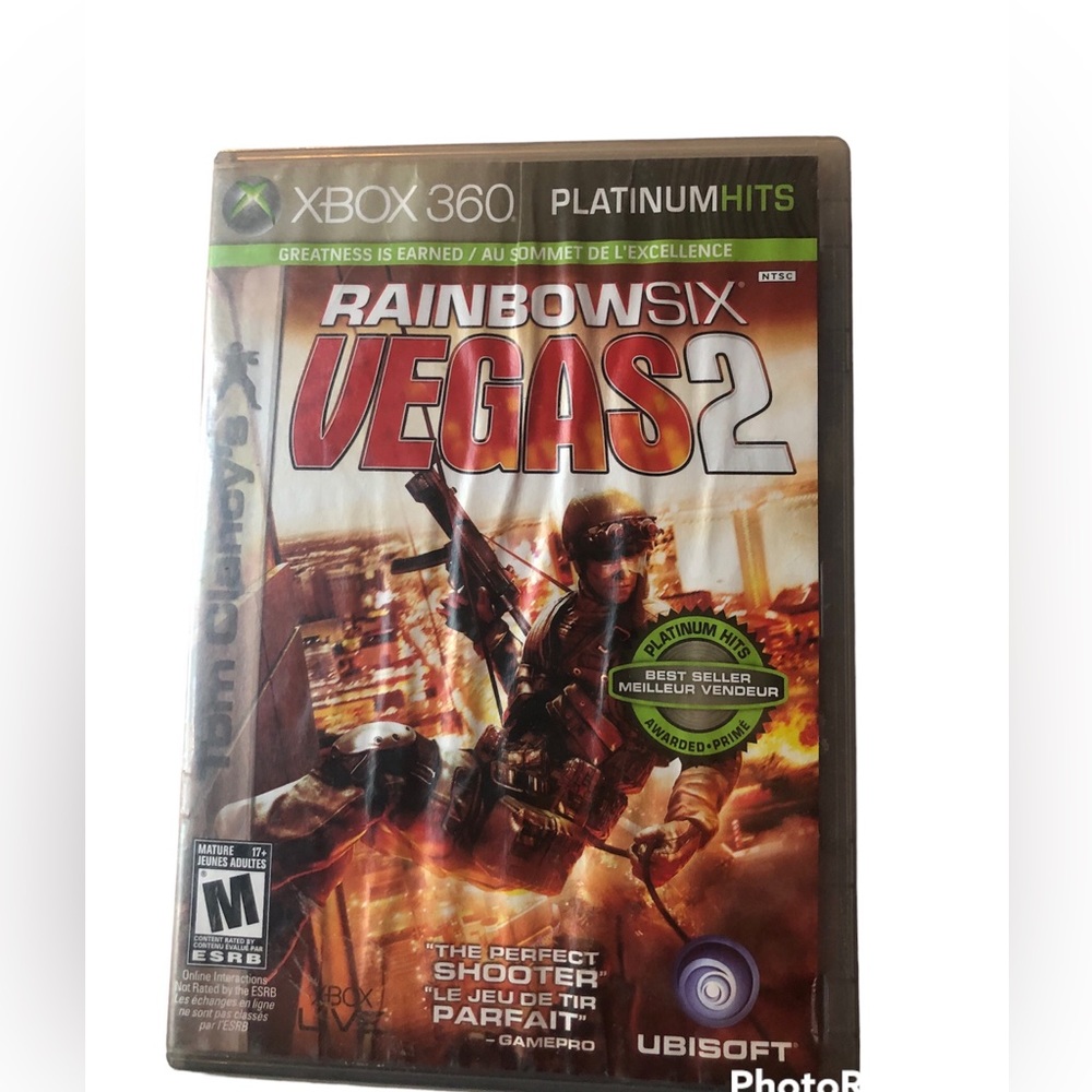 Tom Clancy's Rainbow Six: Vegas 2 (Microsoft Xbox 360, 2008)
